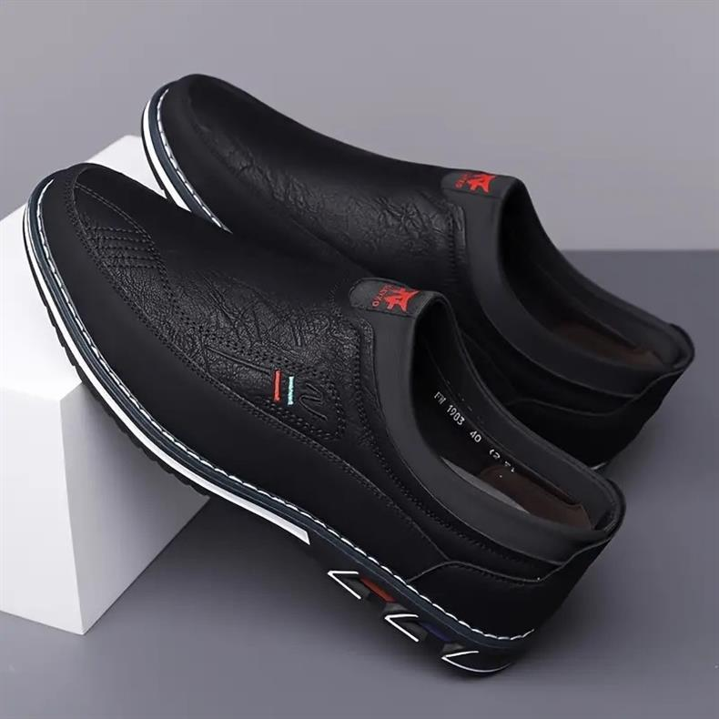 Mens slip-on loafers, hybrid style for casual & smart casual outfits, truly comfortable.