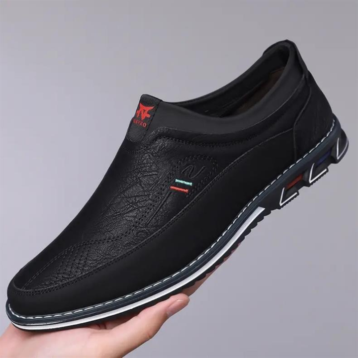 Comfortable mens footwear: hybrid loafers with cushioning for all-day wear and style.