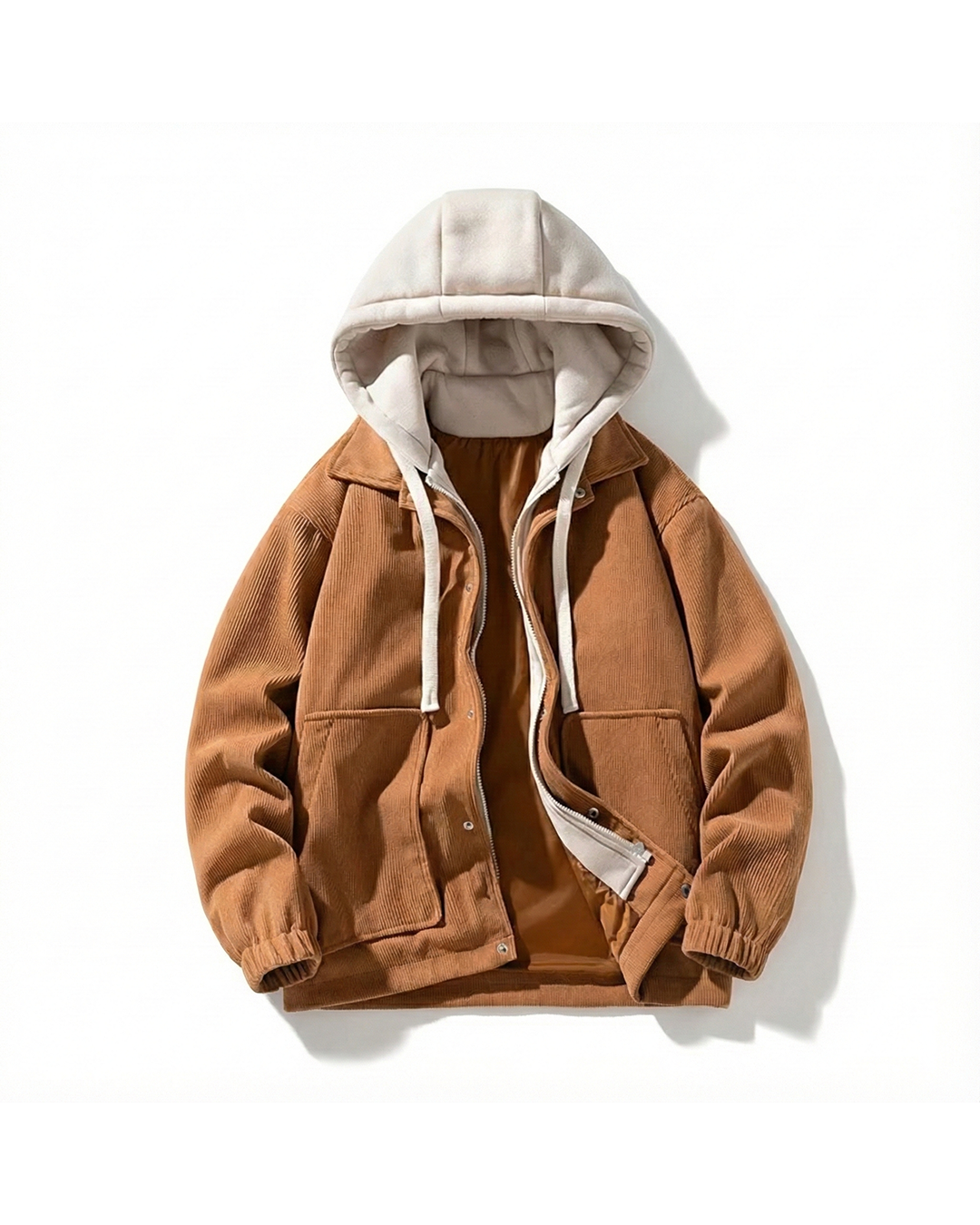 Men's stylish insulated winter jacket, perfect for cold weather comfort & everyday wear.