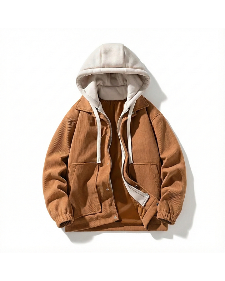 Men's stylish insulated winter jacket, perfect for cold weather comfort & everyday wear.