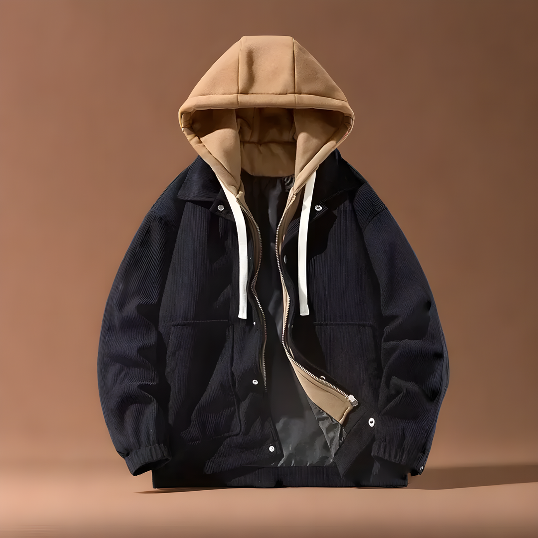 Durable men's versatile insulated jacket, great for outdoor activities & everyday fall/winter fashion.