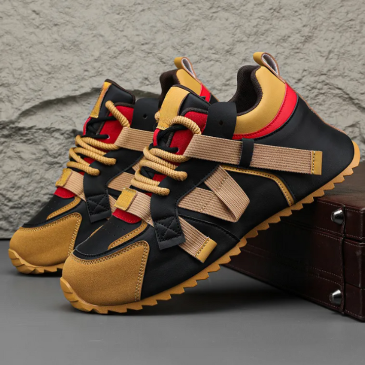 Comfortable Matteo men's shoes with anti-slip traction, versatile for everyday use.
