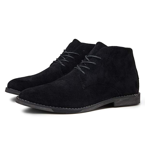 Men's versatile mid-high lace-up shoes, great for smart casual office or weekend wear.