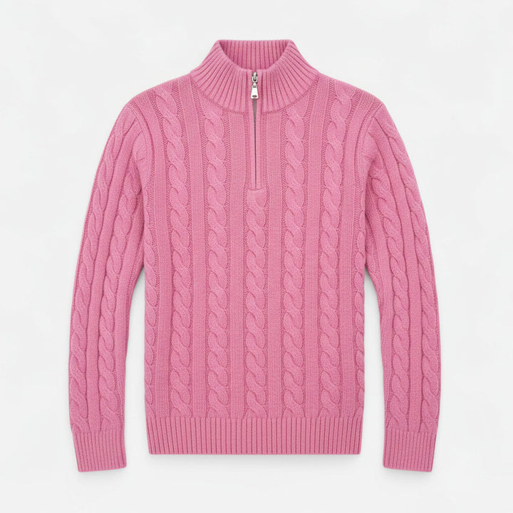Men's stylish open-front knit cardigan sweater, modern casual layering outerwear.