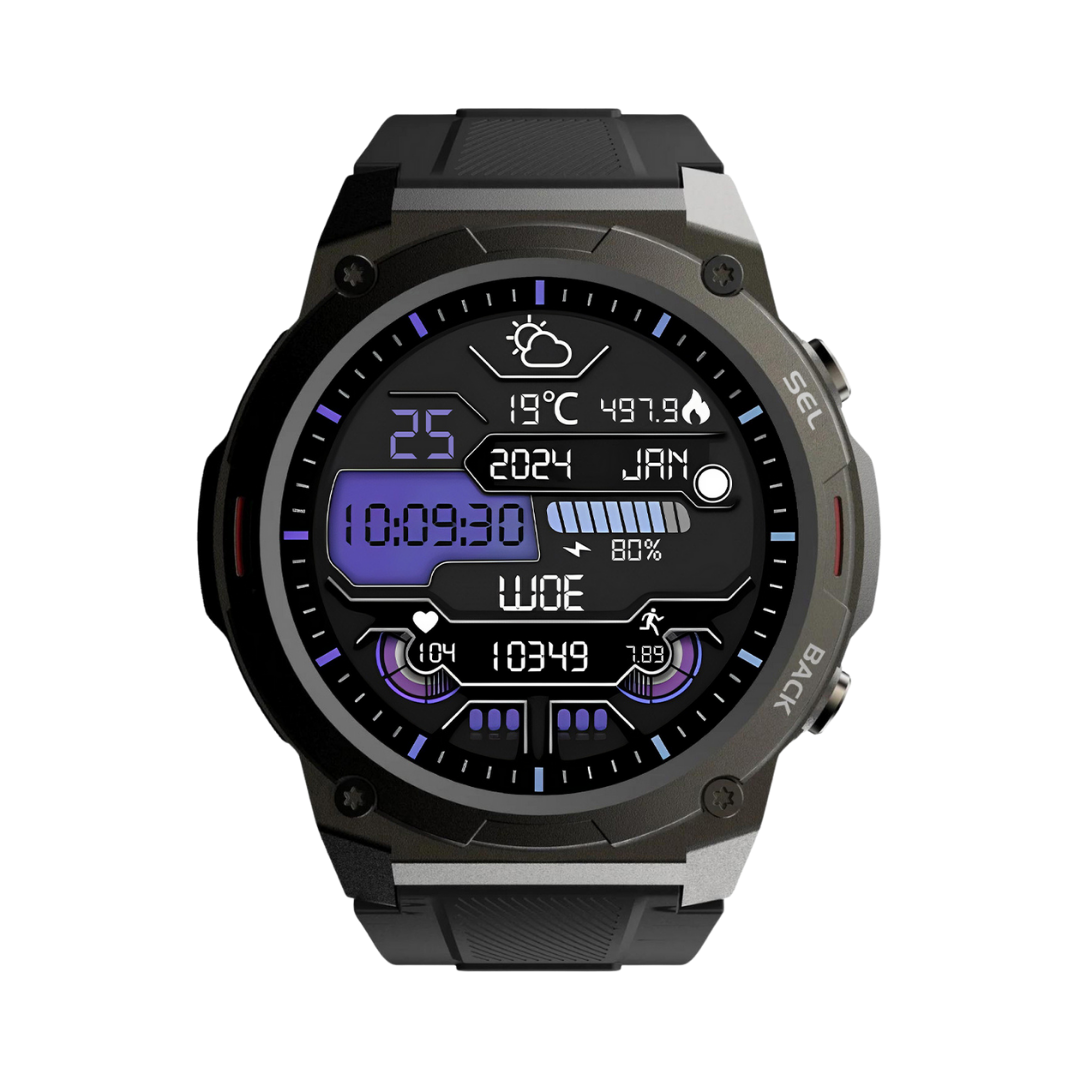 Digital men's Pulse XR smartwatch display, a smart device & fitness tracker for all your daily needs.
