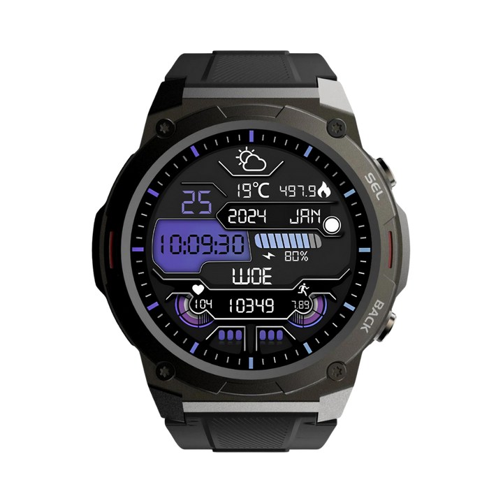 Digital men's Pulse XR smartwatch display, a smart device & fitness tracker for all your daily needs.