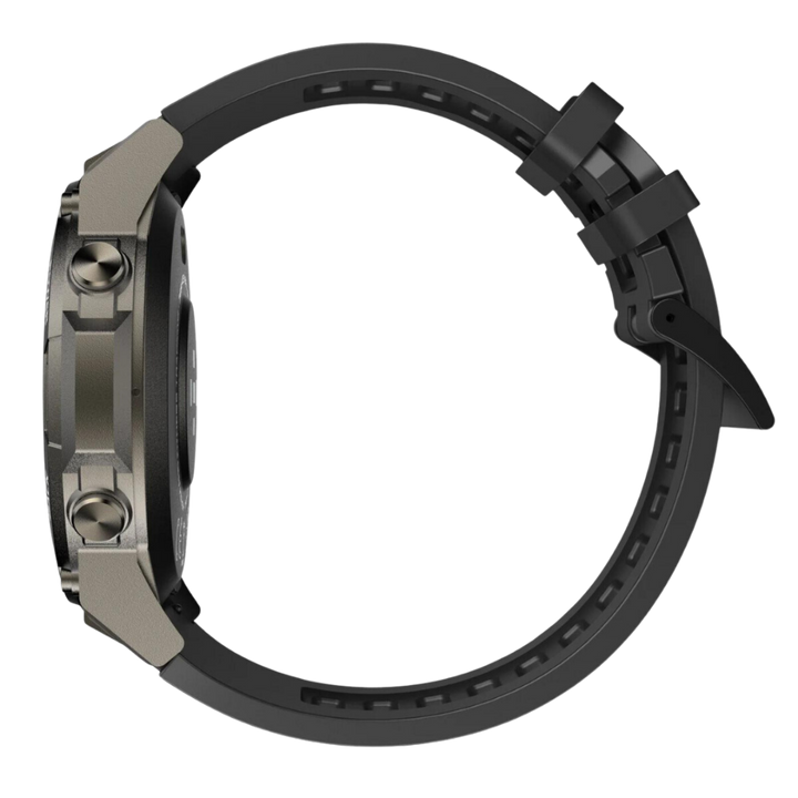 Comfortable men's Pulse XR silicone strap smartwatch, a sleek tech gadget & activity tracker.