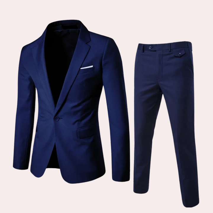Versatile men's slim fit suit, a modern fashion choice for stylish men. Great for formal & comfortable wear.