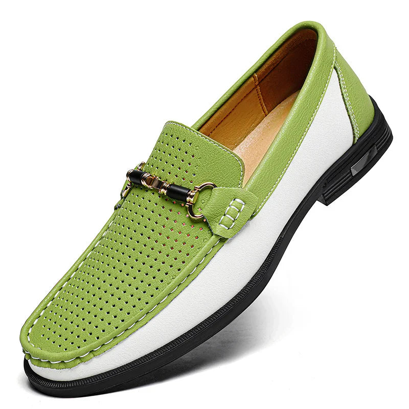 Versatile men's slip-on shoes with all-day comfort, suitable for both office and casual occasions.