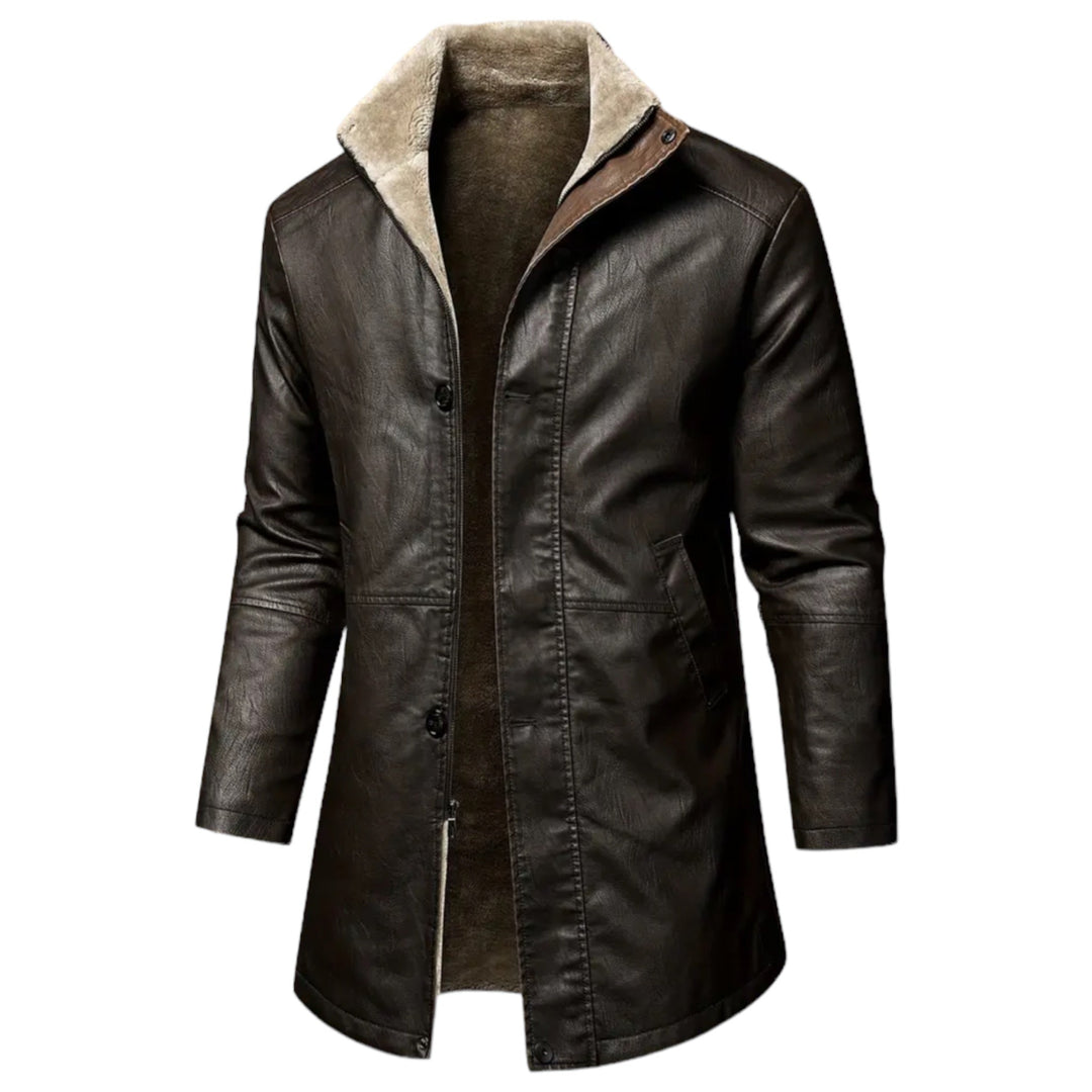 Men's stylish Stealth Phantom motorcycle jacket. Durable, protective riding gear for adventure.