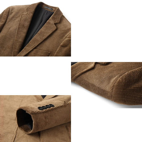 Versatile men's tailored jacket for smart casual outfits or professional business wear. A stylish men's apparel.