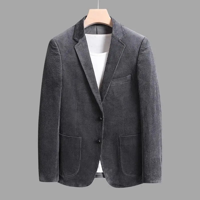Stylish men's tailored blazer. Elevate your smart casual or professional wardrobe with this versatile men's jacket.