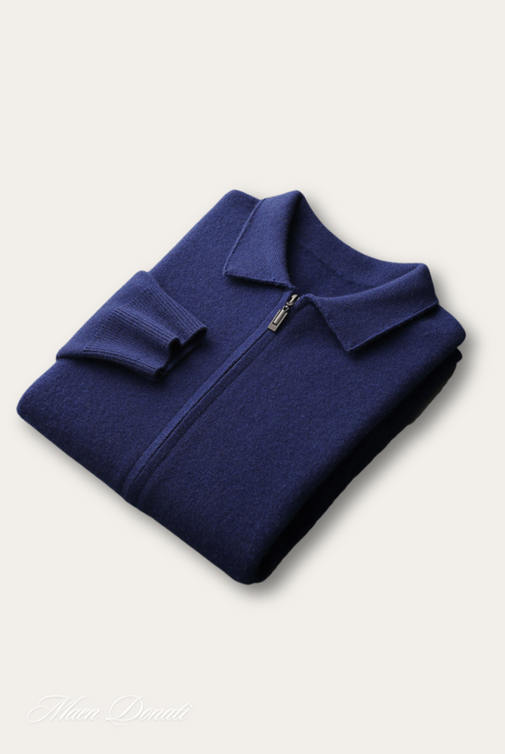 Warm men's pullover vest, a stylish and comfortable layering piece for cool weather and smart casual looks.