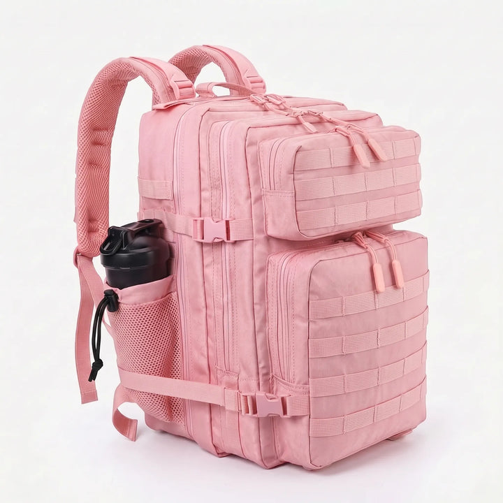 Stylish men's travel backpack, reliable and spacious for urban and outdoor exploration.