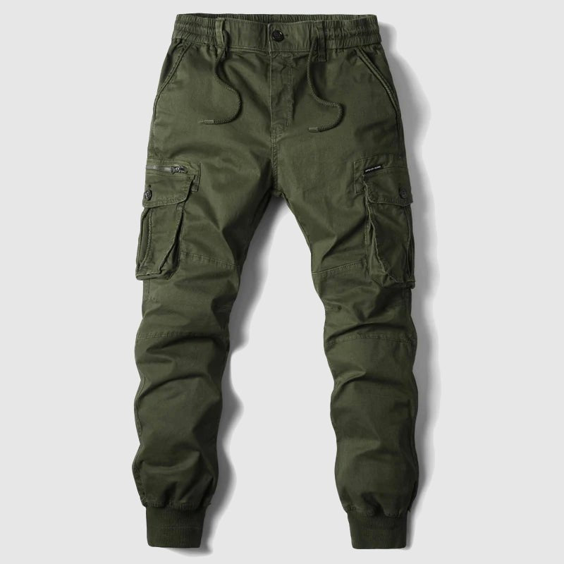 Everyday men's fashion cargo joggers, offering durability, comfort, and a trendy look for diverse occasions.