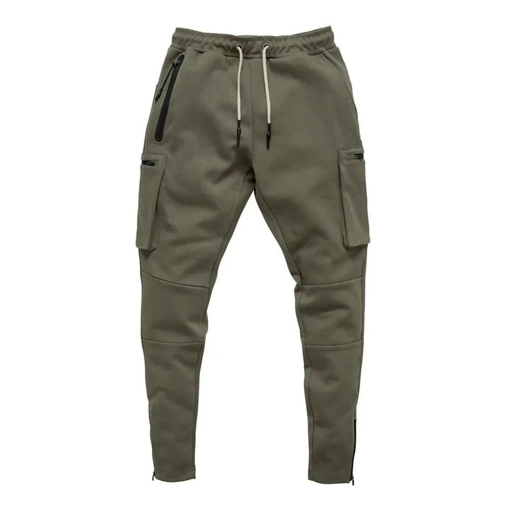 Lightweight men's tactical cargo joggers. Perfect for training, activewear, & casual utility.
