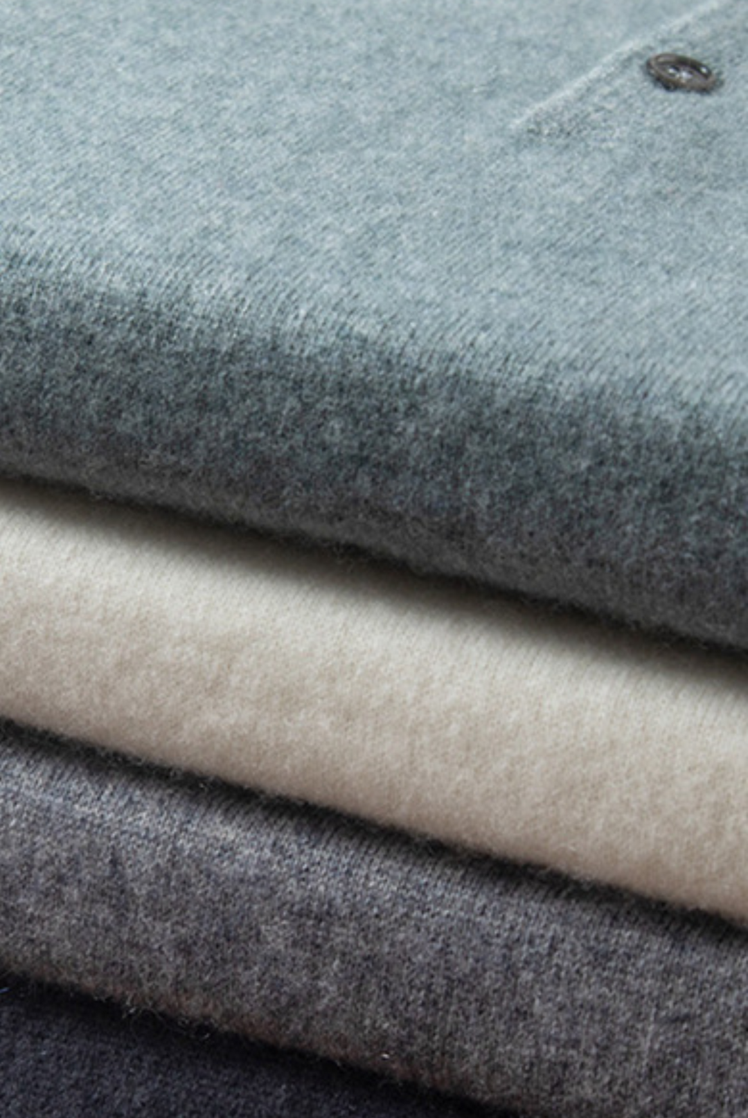 Renzo men's tailored polo shirt. Elegant cashmere-merino top for comfort. Classic, stylish & versatile menswear.