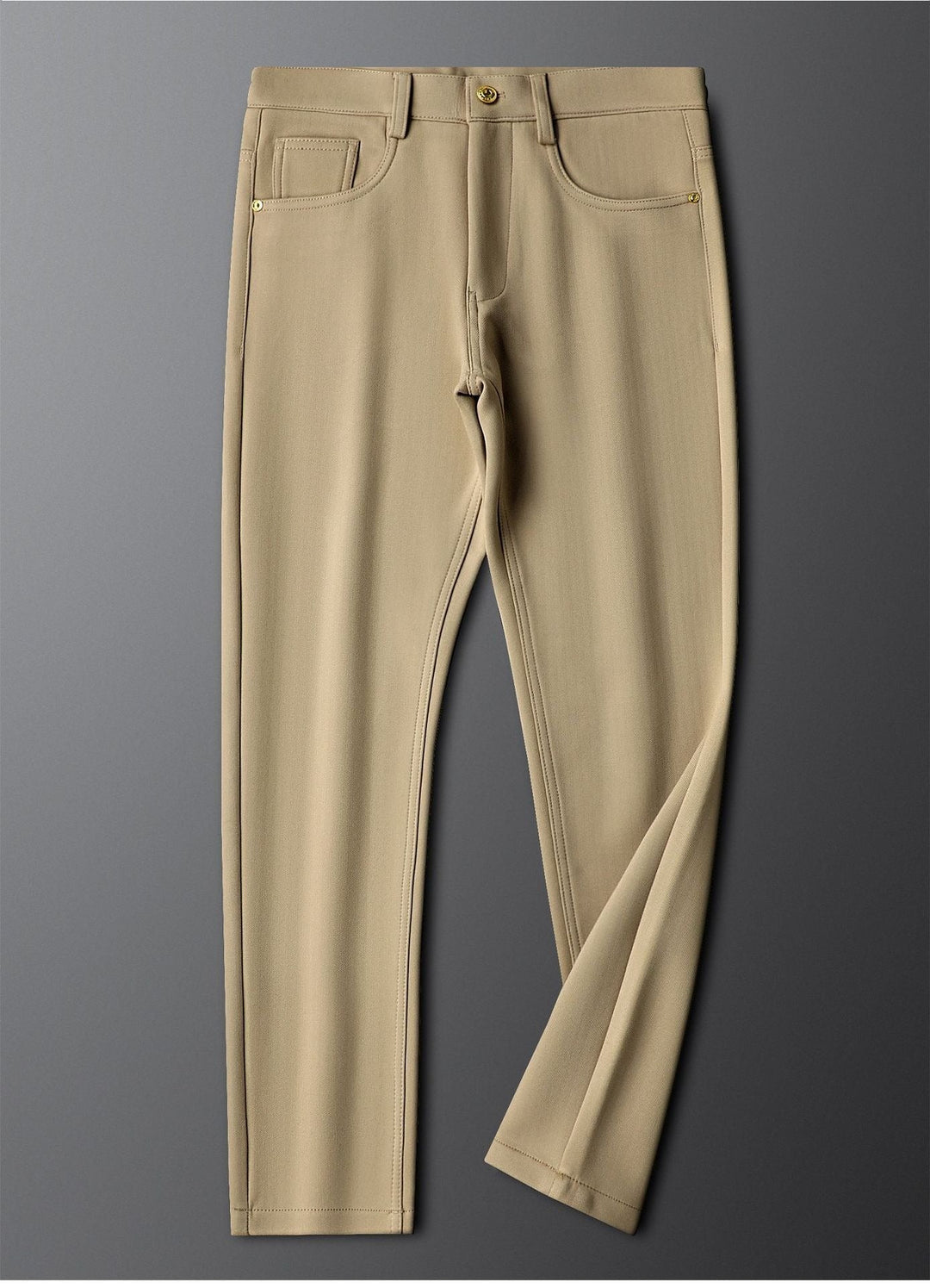 Sophisticated men's herringbone dress pants, perfect for formal occasions.