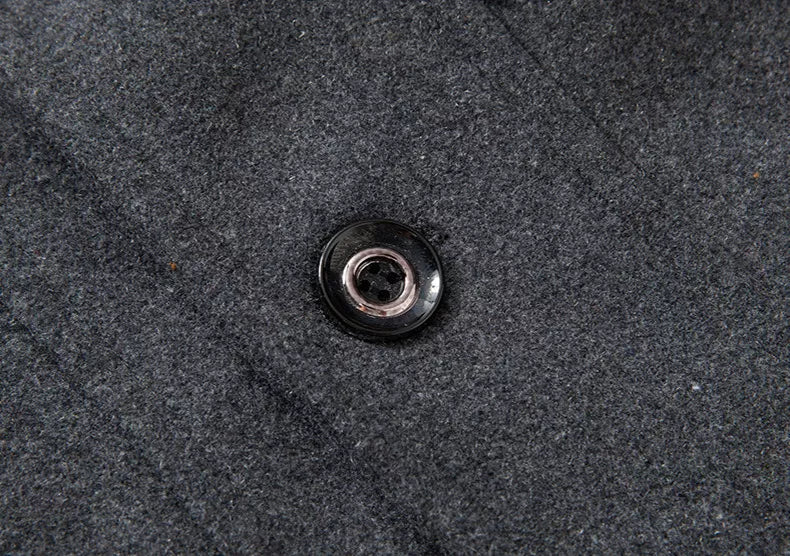 Stylish men's tailored military jacket. Perfect fall/spring layering piece for modern smart casual outfits.