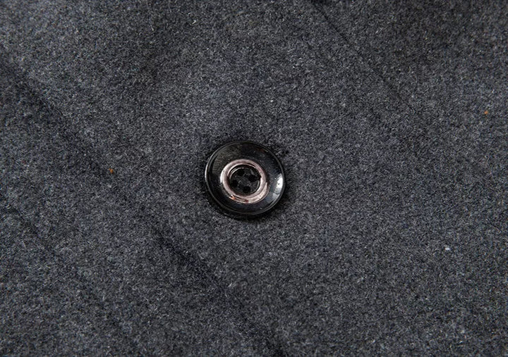 Stylish men's tailored military jacket. Perfect fall/spring layering piece for modern smart casual outfits.