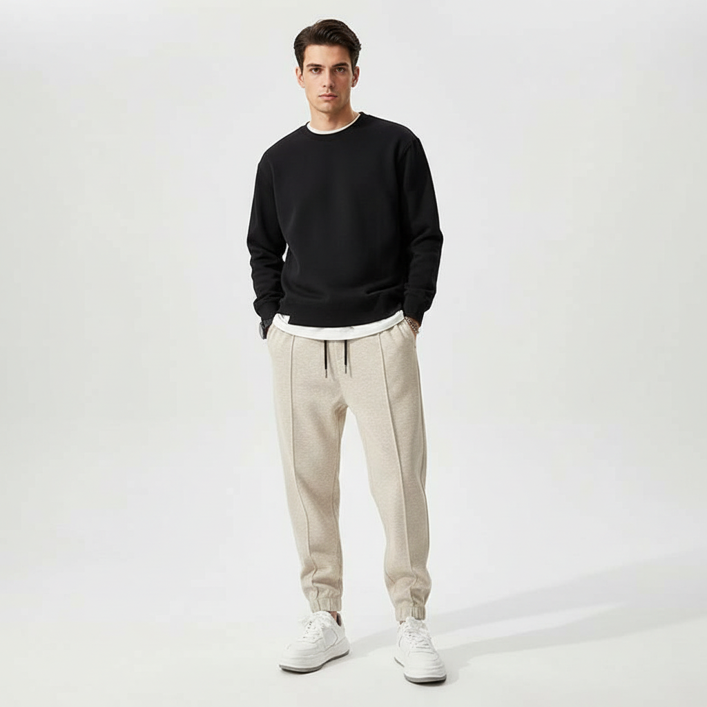 Men's Tanner performance athletic pants, comfortable and versatile for workouts, leisure, and active lifestyles.
