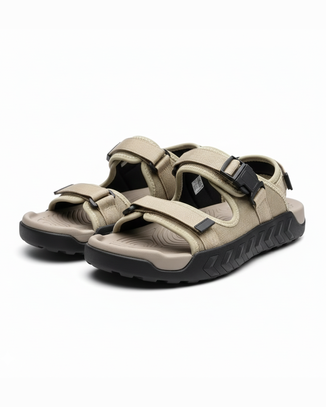 Men's TerraGlide khaki adventure sandals, ultimate comfort & grip for outdoor multi-terrain walking.