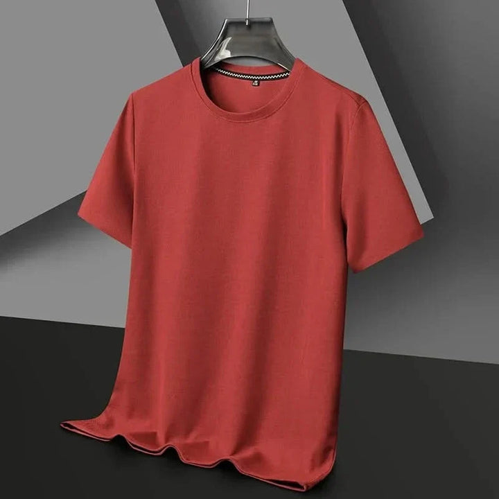 Versatile men's everyday t-shirt with a comfortable relaxed fit and appealing textured finish.
