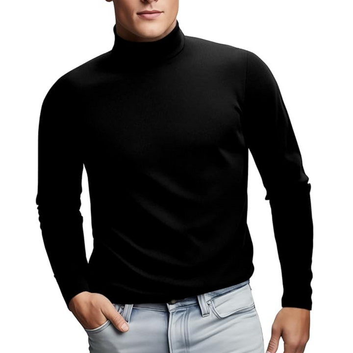 Lucas men's thermal roll neck baselayer, an essential warmwear item for cold climates