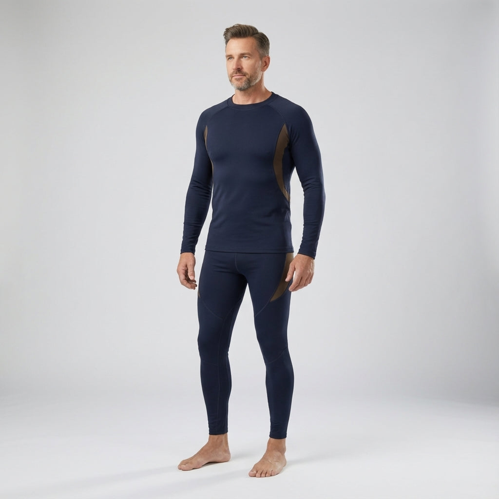 Dennis men's fleece-lined thermal sportswear, perfect athletic apparel for cold weather training and activewear.
