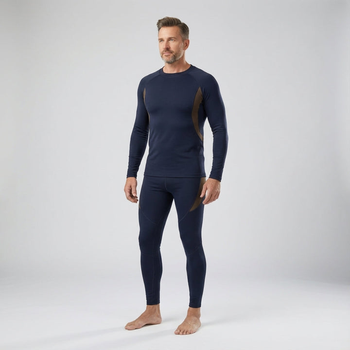 Dennis men's fleece-lined thermal sportswear, perfect athletic apparel for cold weather training and activewear.