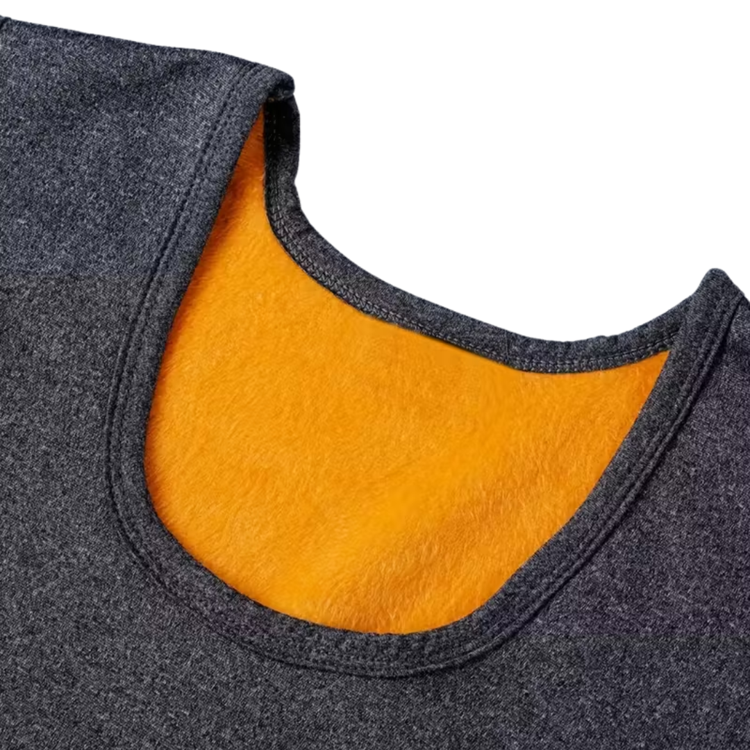 Caleb men's wind-resistant thermal sportswear tank top, ideal for cold weather layering