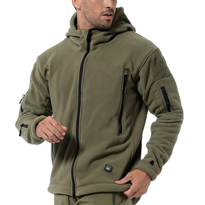 Men's ThermaVest fleece vest, soft & warm for winter layering; perfect casual outerwear for comfort.