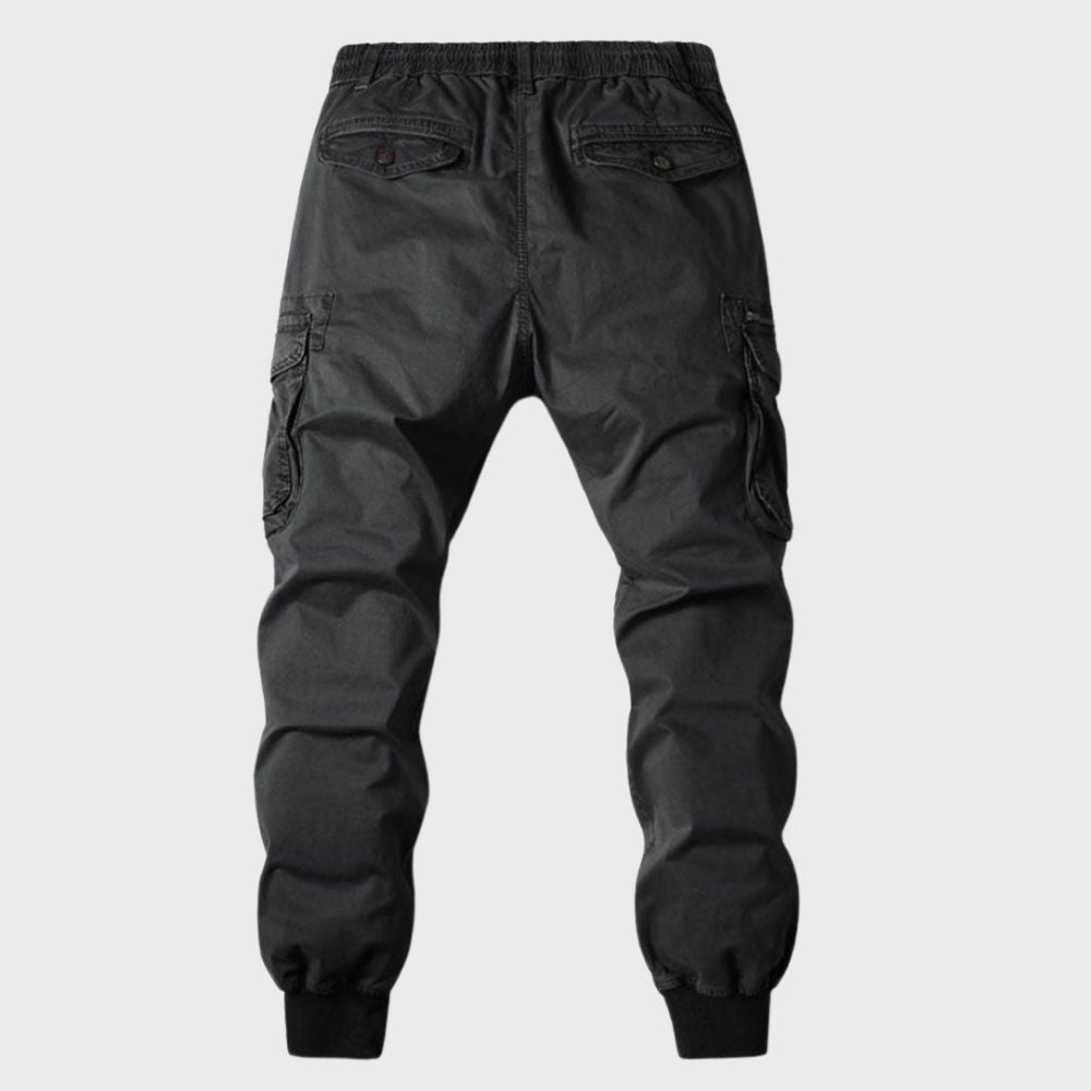Premium men's Titan cargo joggers, designed for comfort, durability, and a sleek athletic style.