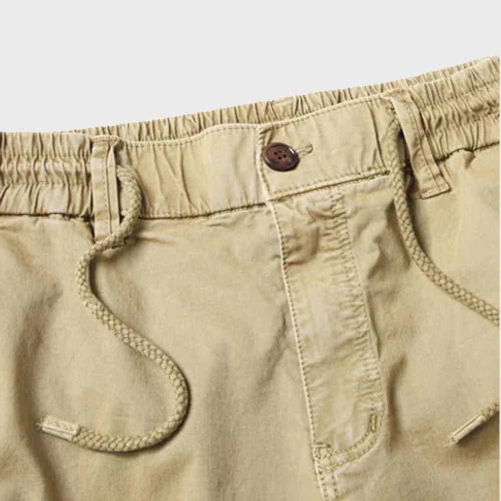Comfortable men's athletic cargo joggers, ideal for active lifestyles & everyday wear.