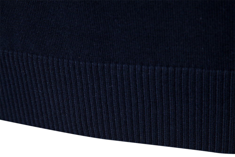 Everyday men's Torino half-zip, colorblock sweater, ultimate comfort.