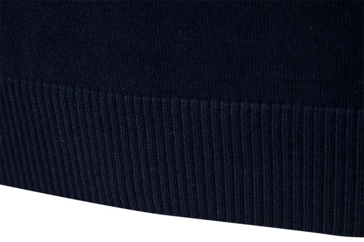 Everyday men's Torino half-zip, colorblock sweater, ultimate comfort.