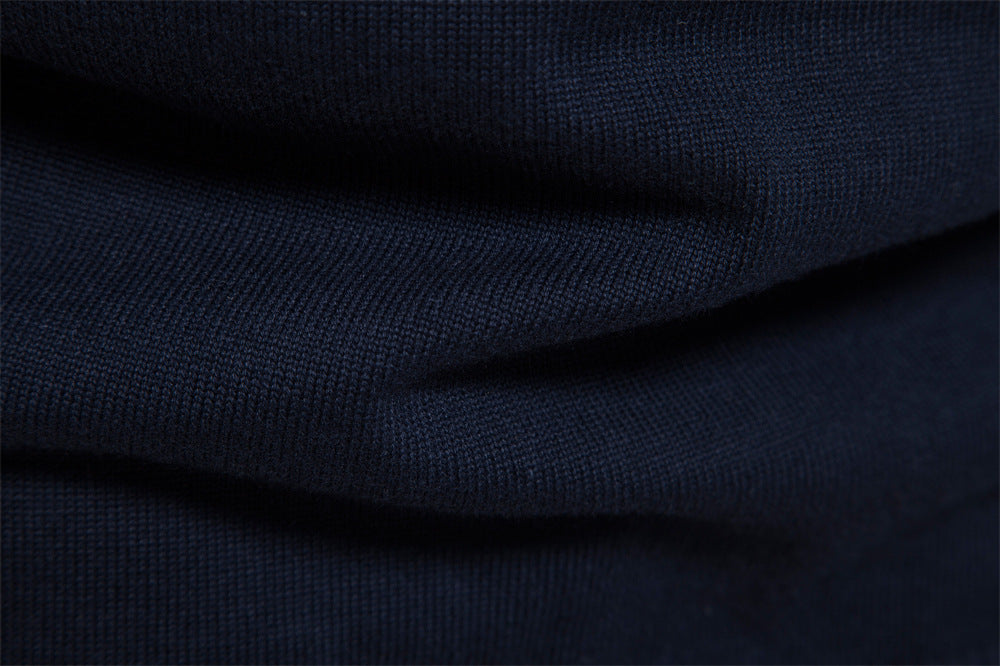 Torino men's stylish colorblock pullover, half-zip, comfortable for modern living.