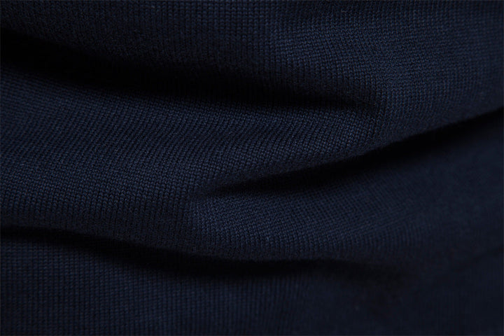 Torino men's stylish colorblock pullover, half-zip, comfortable for modern living.