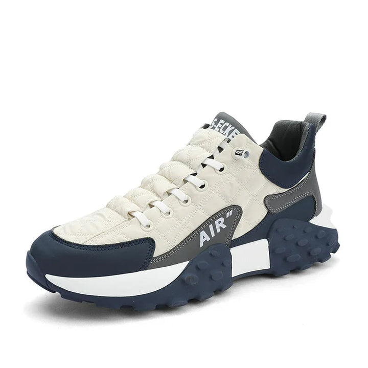 Modern men's lace-up sneakers, Noah, providing ultimate comfort with a trendy air cushion design.
