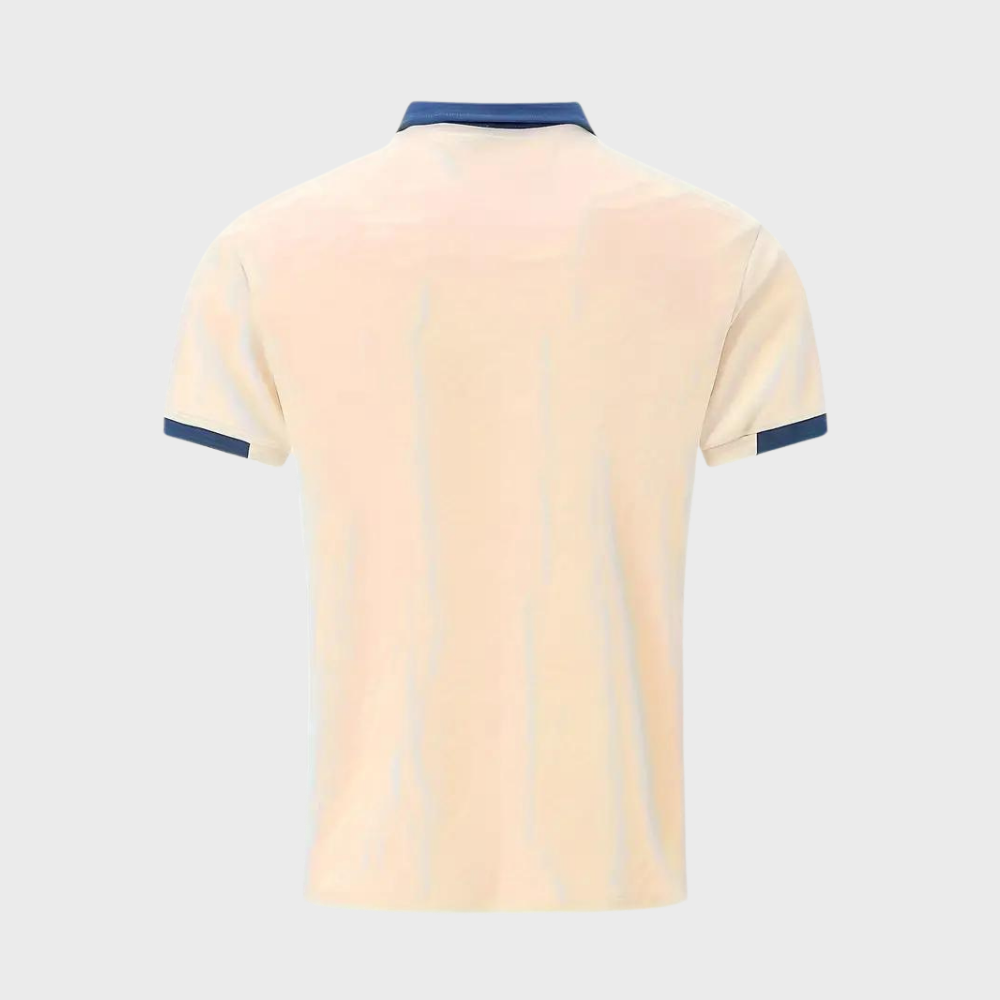 Leo men's casual polo, a stylish short sleeve top for comfortable everyday wear and modern fashion.