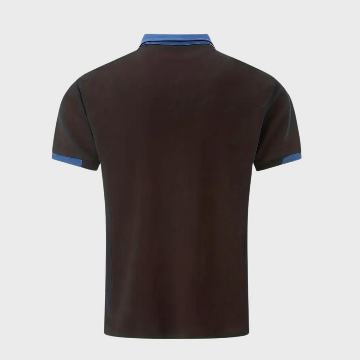 Trendy Leo men's short sleeve polo shirt, a stylish and comfortable top for casual or smart-casual fashion.