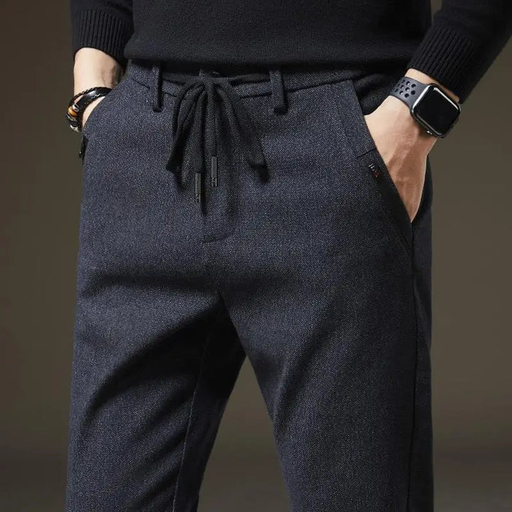 Men's ultimate comfort slim fit pants. Everyday casual style with a modern tailored look for versatile wear.