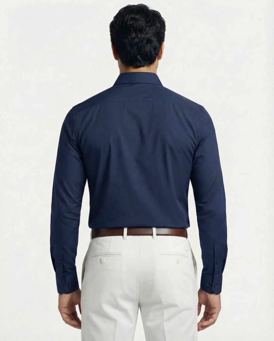 Stylish men's fashion: ultimate stretch dress shirt, perfect for professional or sophisticated casual wear.