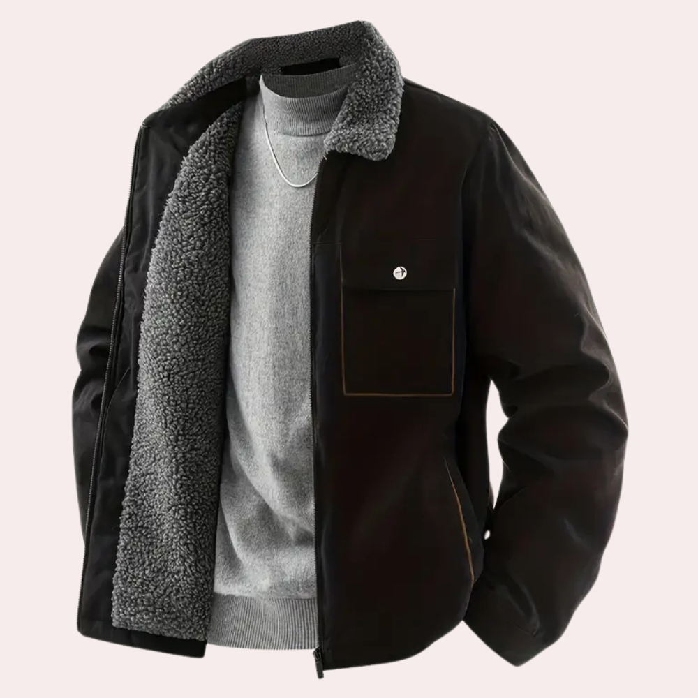 Men's ultimate warmth winter jacket, stylish and insulated for cold weather. Perfect men's outerwear.