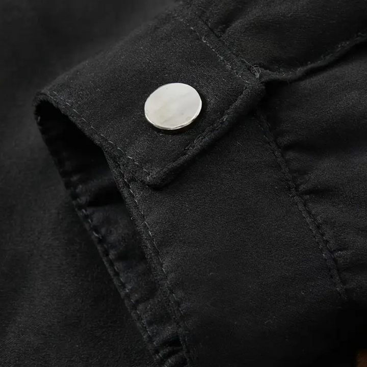 Warm men's insulated winter jacket, designed for ultimate coziness and cold weather style. Durable menswear.