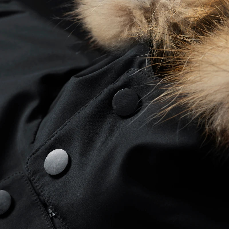 Warm men's ultimate winter parka, stylish & durable for extreme cold. Insulated outerwear for any cold weather.