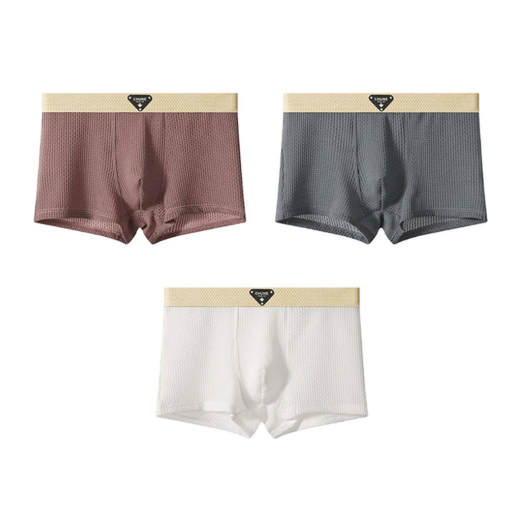 Everyday essential men's underwear: ultra-comfort, flexible boxer briefs for breathable, chafe-free performance.