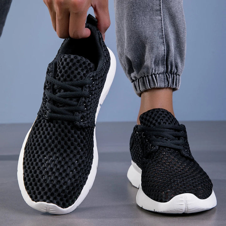 Ultra-light men's breathable sneakers, perfect for running, walking, gym workouts & all-day casual comfort.