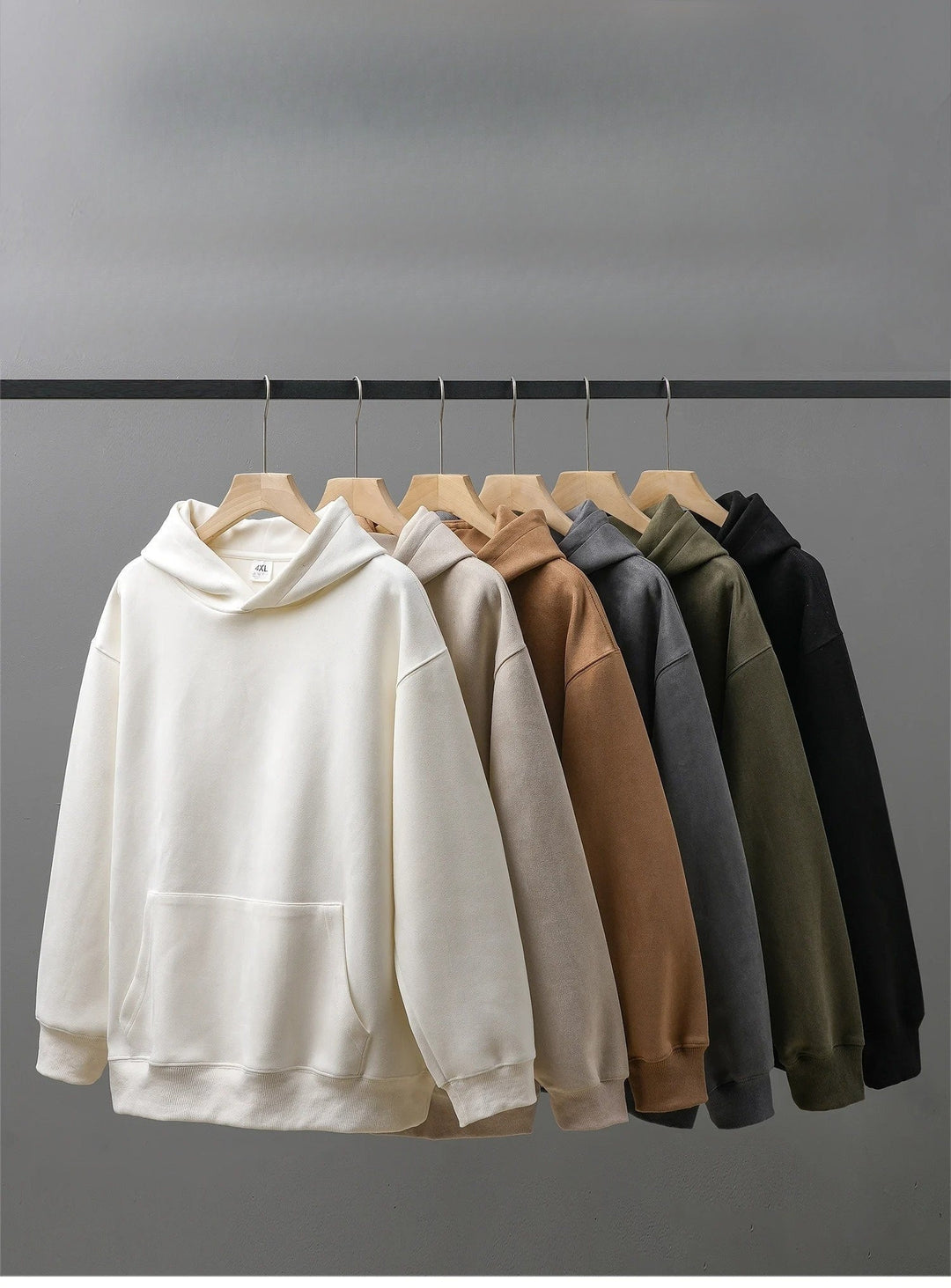 Cozy men's ultra-soft heavyweight pullover hoodie for ultimate warmth, ideal for streetwear.
