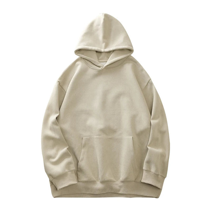 Ultra-soft men's heavyweight hoodie, offering ultimate warmth and a comfortable, casual style.